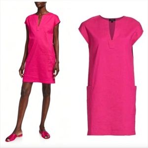 Theory Fuchsia Mini Dress